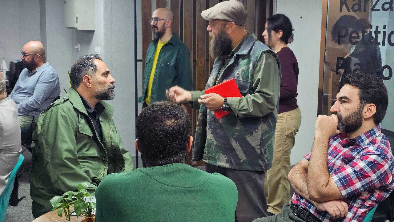 هیرکانی در آتش