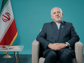 پیام ویدیویی دکتر ظریف به امضاکنندگان کارزار #برای_ایران
