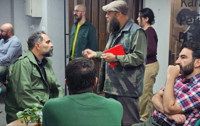 هیرکانی در آتش