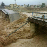 درخواست ساخت پل روی رودخانه فصلی جاشک در مسیر روستای ملگه به شهر آبدان