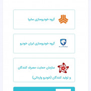 درخواست امکان تغییریا اصلاح حساب وکالتی از ایران خودرو و سایپا به سازمان حمایت