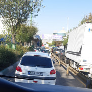 درخواست رفع مشکلات عبور و مرور خط ۵ بی آر تی تهران در ساعات پر تردد