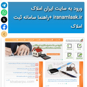 درخواست برگشت سامانه ایران املاک