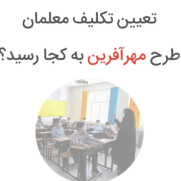 درخواست صدور شناسه و تبدیل وضعیت معلمان مهرآفرین