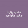 نه به وزارت فرزانه صادق مالواجرد