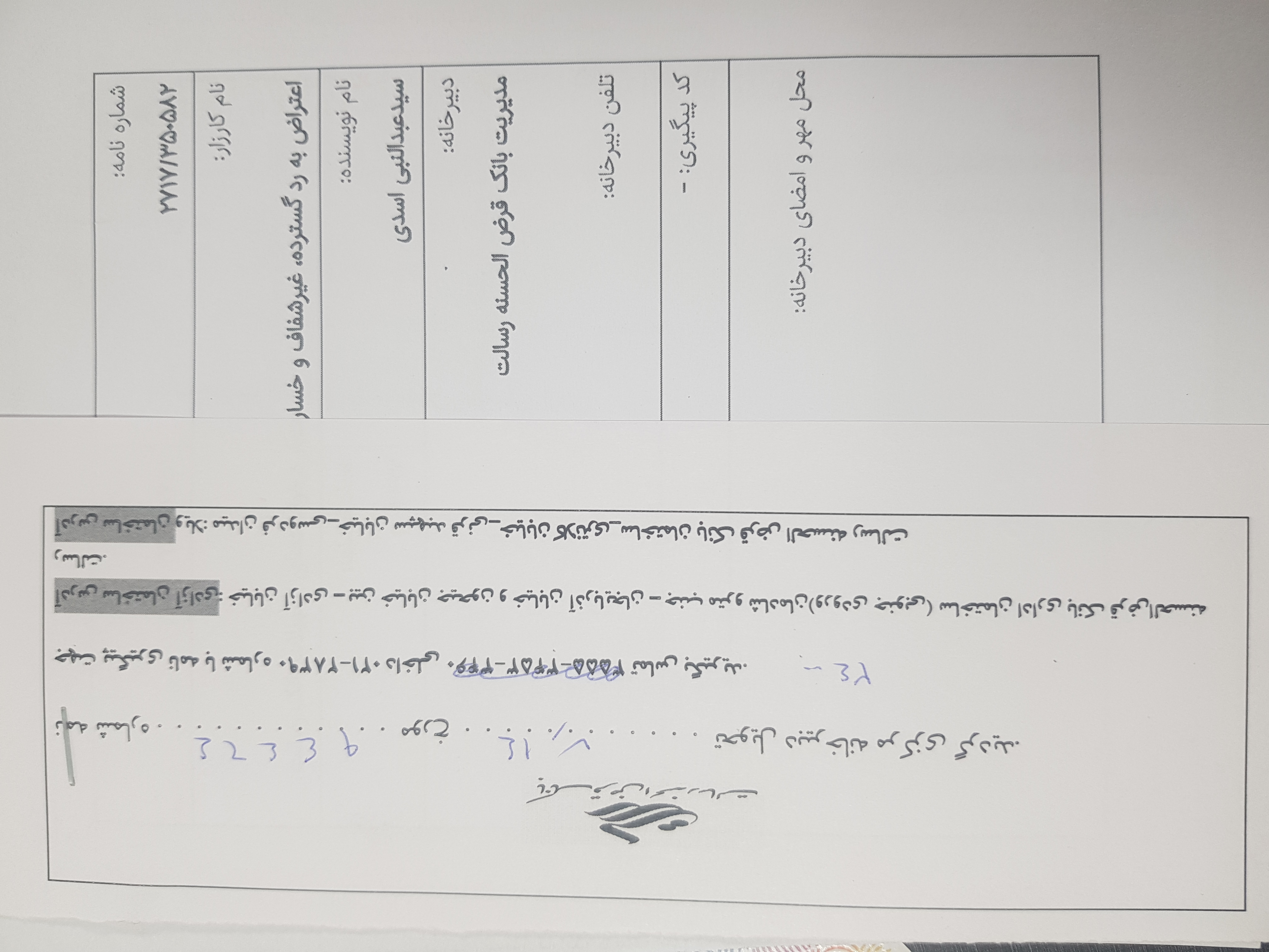 بانک قرض الحسنه رسالت